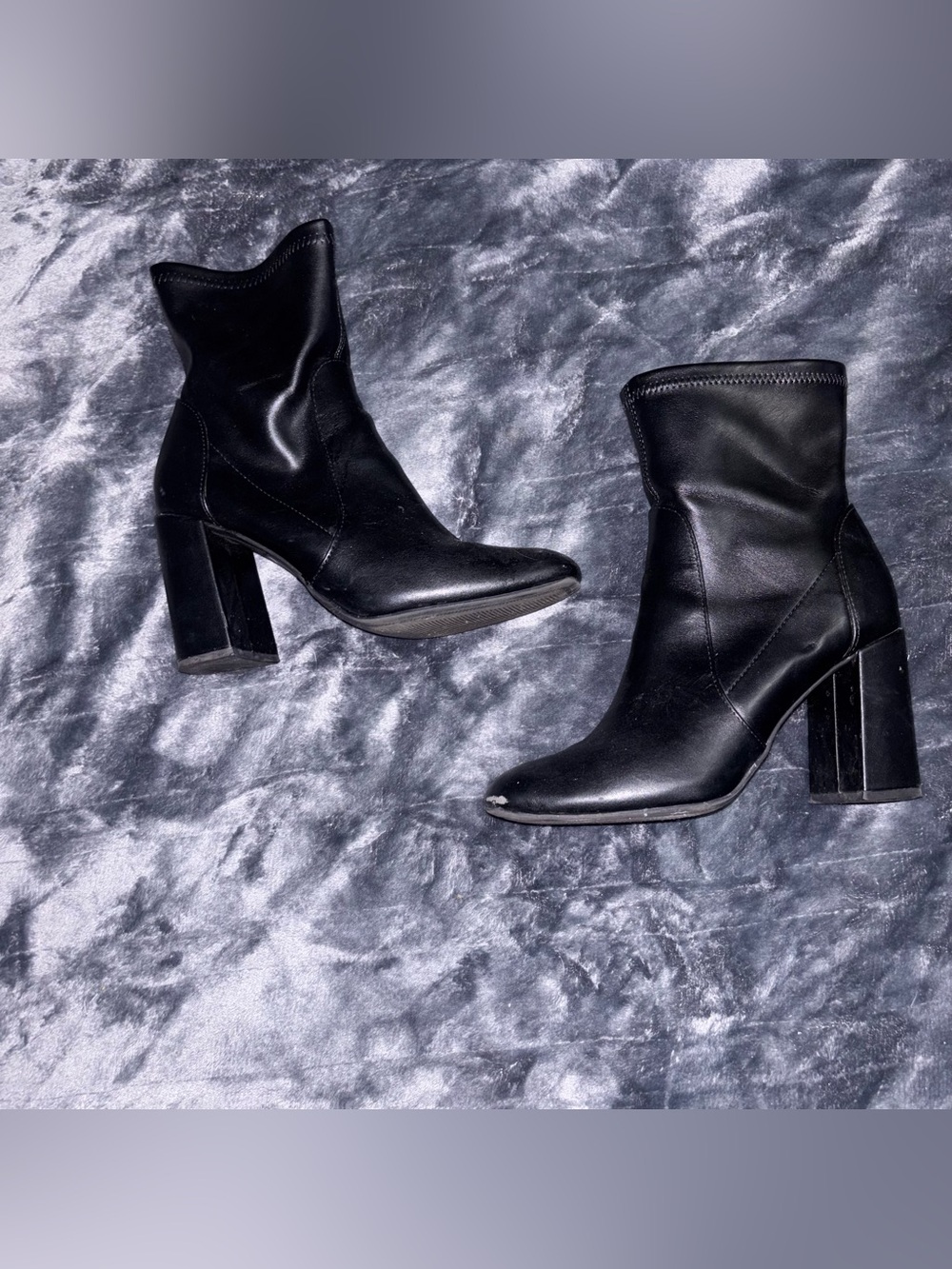 A New Day Leather Ankle Boots